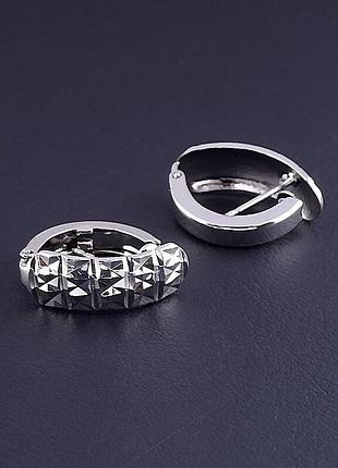 069578 серьги 'xuping' (родий)