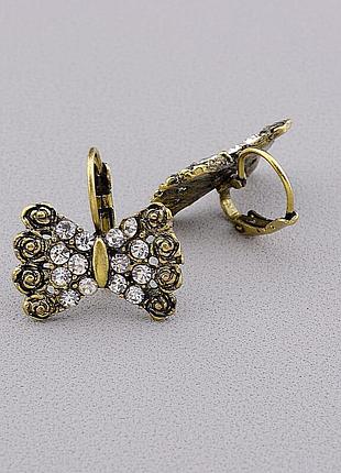 051532 серьги 'fashion' сrystal бижутерный сплав
