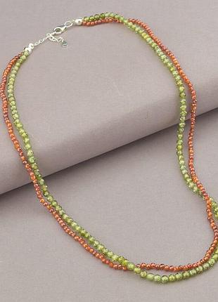 105295 подвеска циркон серебро(925) 40 см.