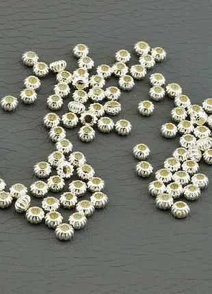 131228 вставка серебро(925) 4x4мм.