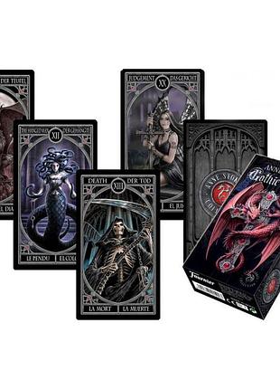 Карты таро готическое энн стокс anne stokes gothic tarot bm