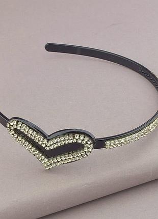106881 обруч 'fashion' сrystal