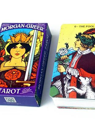 Карты таро моргана грира (morgan greer tarot) od-30624, 78 карт, на английском bm