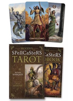 Карты таро современного заклинателя - modern spellcasters tarot. llewellyn, 78 карт, на английском bm