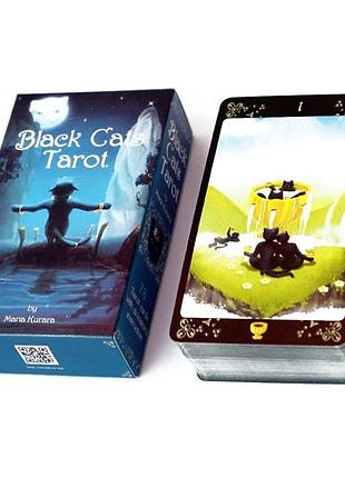 Карты таро черных кошек (black cats tarot) od-30672, 78 карт, на английском bm