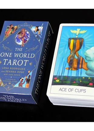 Карты таро единого мира (the one world tarot) od-30638, 78 карт, на английском bm