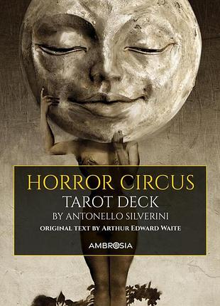 Карты таро ужасный цирк - horror circus tarot deck, на английском bm