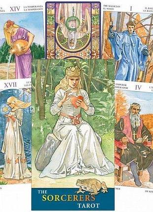 Карти таро 78 чарівників. ankh, 78 карт, англійською bm
