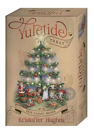 Карти таро різдвяне - yuletide tarot, 78 карт, англійською bm