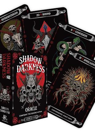 Карты оракул тени тьмы - shadow of darkness oracle. rockpool, на английском bm