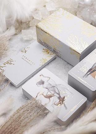 Карты таро эфемера - ephemere: a tarot deck by true black , 80 карт, на английском