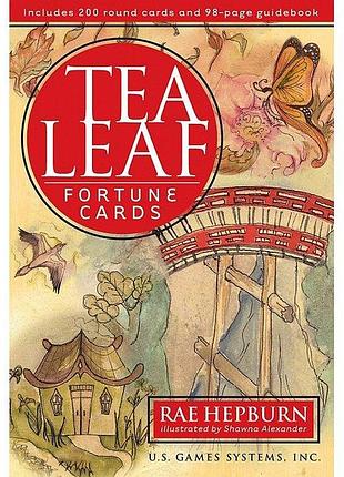 Карти оракул чайного листя - tea leaf fortune cards. u.s. games systems, 200 карт, англійською bm