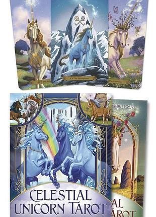 Карти таро небесного єдинорога - the celestial unicorn tarot. llewellyn, 78 карт, англійською bm