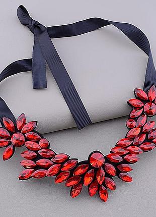 049928 подвеска 'fj' сrystal ткань 45 см.