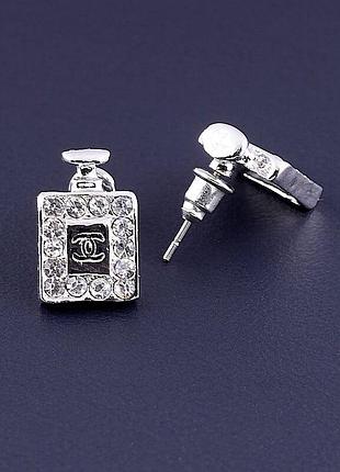 024766 сережки сrystal (родій)
