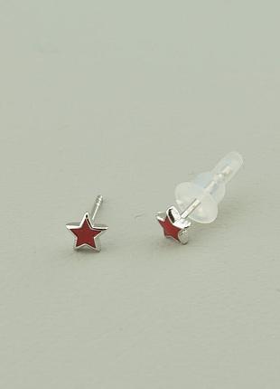 109378 серьги 'xuping' эмаль (позолота 18к)