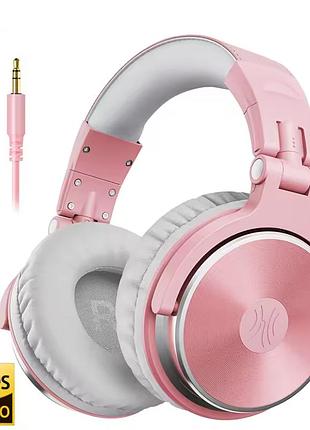 Навушники дротові oneodio studio pro 10 dj headphones grey pink