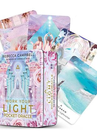 Карти оракул work your light кишеньковий формат (work your light pocket oracle) bm
