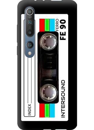 Чехол tpu на телефон xiaomi mi 10 кассета с90 "4894b-1860-58250"