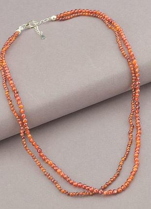 105293 подвеска циркон серебро(925) 39 см.