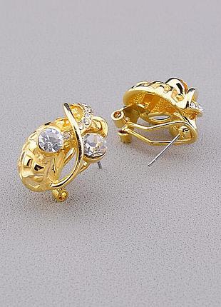 095454 сережки 'fashion' сrystal