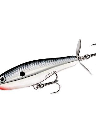 Воблер поппер rapala skitter prop 70 мм 8 г ch — поверхнева приманка з пропелером для лову хижака (spr07 ch)