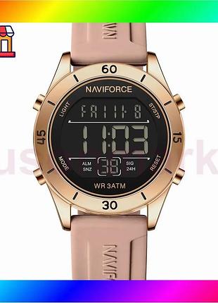 Bs годинник жіночий наручний best mix naviforce ibiza рожевий bas77/n