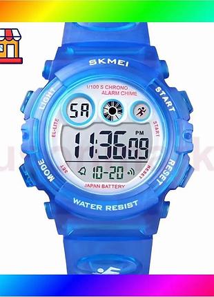 Bs годинник дитячий наручний best mix skmei kids allblue bas77/n