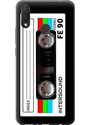 Чехол силиконовый на телефон huawei p smart plus кассета с90 "4894u-1555-58250"