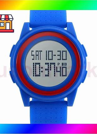 Bs годинник дитячий наручний best mix skmei ultra new 1206 синій bas77/n