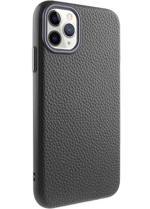 Чехол syndee with magnetic fit для apple iphone 12 pro / 12 (6.1") black / gray