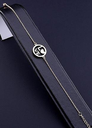 057143 браслет 'stainless steel' 18 см.