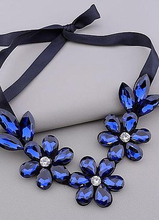 049941 подвеска 'fj' сrystal ткань 45 см.