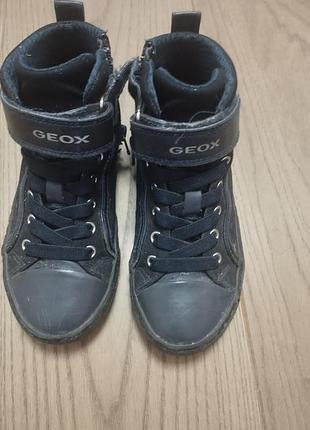 Черевики для хлопчика geox чорні