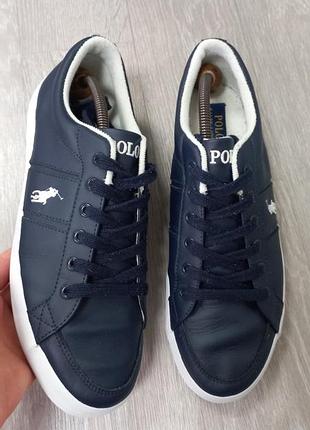 Шкіряні чоловічі кросівки  polo ralph lauren