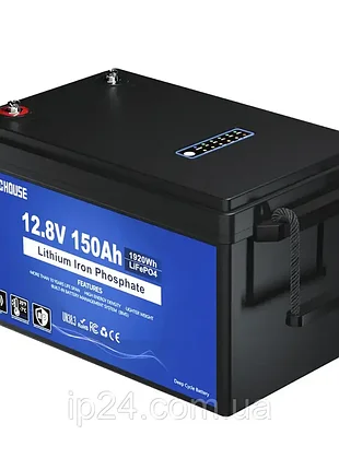 Акумуляторна батарея lifepo4 dc house 12.8v 150ah bluetooth (eco-lfp1215005)