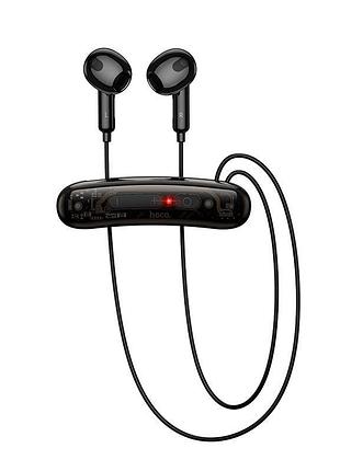 Беспроводные наушники hoco es77 graceful bluetooth с креплением на одежду до 10 часов автономной работы black (26812)