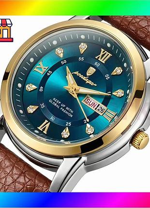 Bs годинник жіночий наручний best mix poedagar unique women leather (2 ремінці) bas77/n