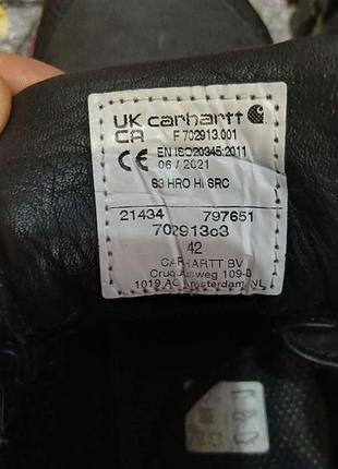 Ботинки  carhartt 6