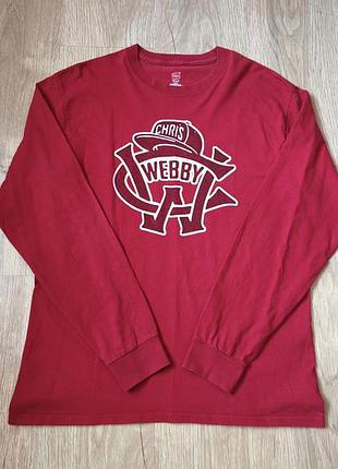 Кофта мужская лонгслив hanes chris webby