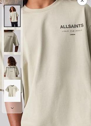 Преміальний стрітстайл: футболка allsaints underground oversized