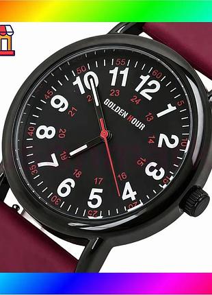Bs часы женские наручные best mix goldenhour trend black cherry (2 ремешка) bas77/n