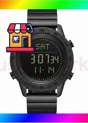 Bs часы мужские водостойкие best mix тактические north edge tank3 centurion black (2 ремешка) bas77/n