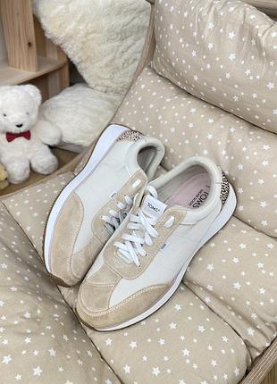 Кросівки жіночі toms wyndon sneaker бежеві, білі, розмір 40