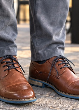 Мужские туфли charles southwell comfort fit коричневые, размер 42