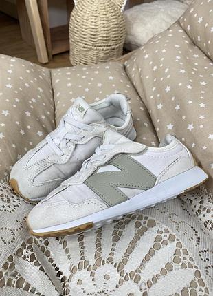 Кросівки для дітей new balance 327 infant білі, довжина устілки 17,5 см