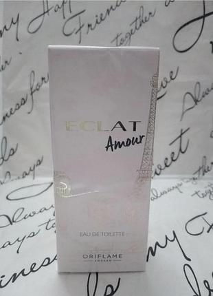 Туалетная вода eclat amour (экла амур) oriflame 50мл