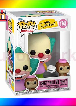 Bs набор фигурок funko best mix pop! серии "симпсоны s11" - крастные клоун и тенные bas77/n