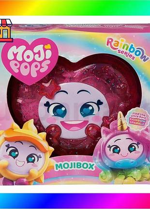 Bs набор фигурок moji best mix pops серии "rainbow" (2 фигурки, бокс) bas77/n