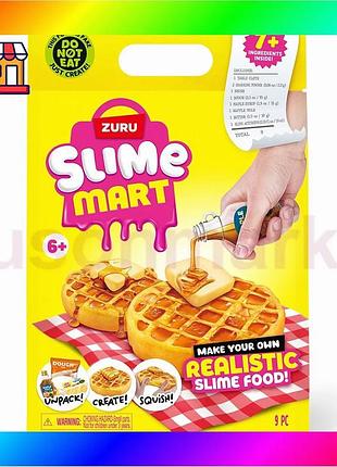 Bs игровой набор со best mix слаймами slime mart серии "shopping bag" – бельгийские вафли bas77/n